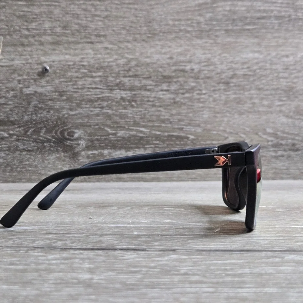 Knockaround Premiums Black Matte Rose Gold Polarized Sunglasses